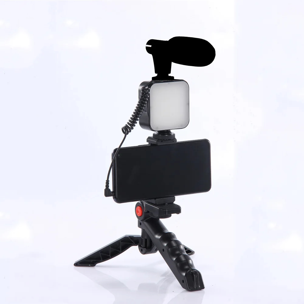 Hot Selling Selfie Ring Light + LED TikTok Streaming Microphone Kit!
